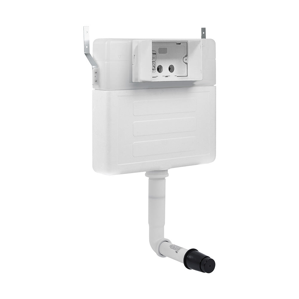 Super slim concealed cistern, excluding flush button