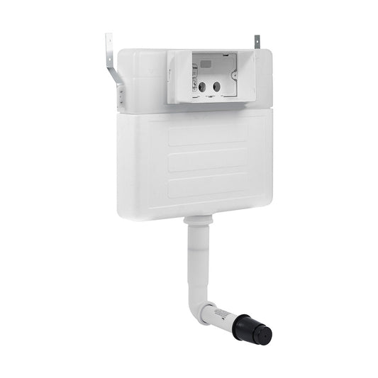 Super slim concealed cistern, excluding flush button