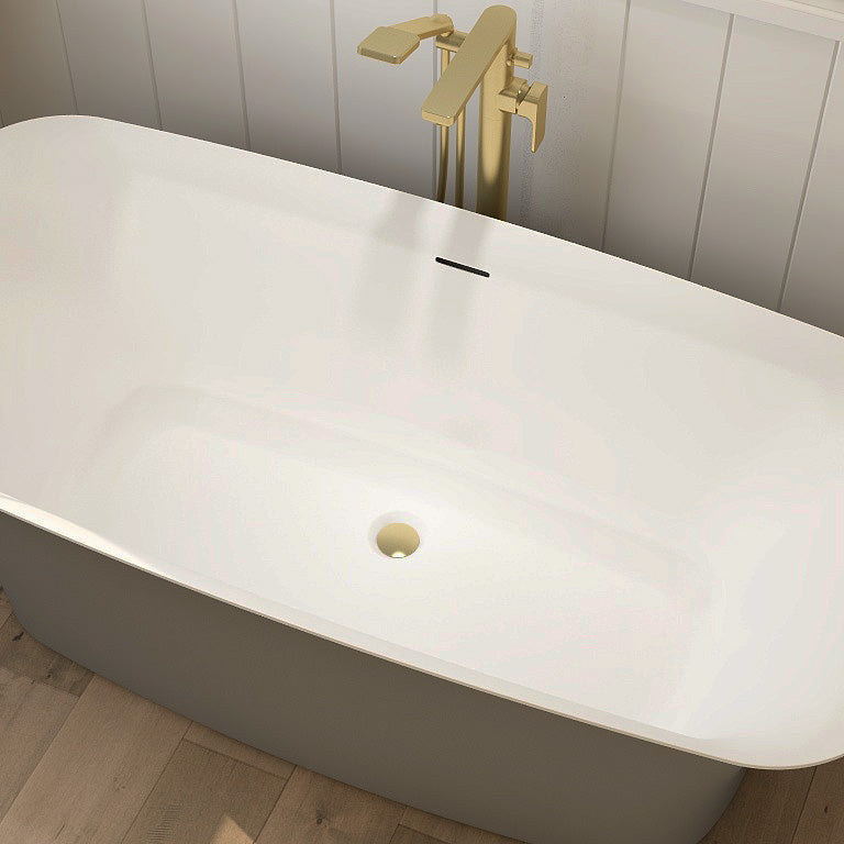 Brushed brass waste dome upgrade for freestanding baths IM528, IM616, PB106SLIM, PB1015, PB1017A, PB1017B