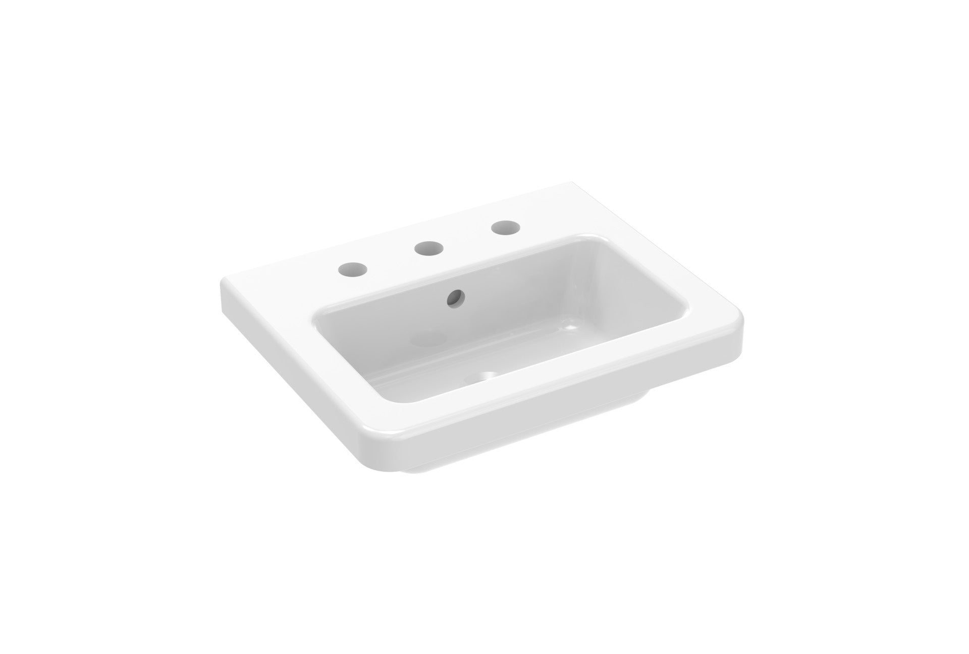 INDIGO 50x40cm washbasin 3TH
