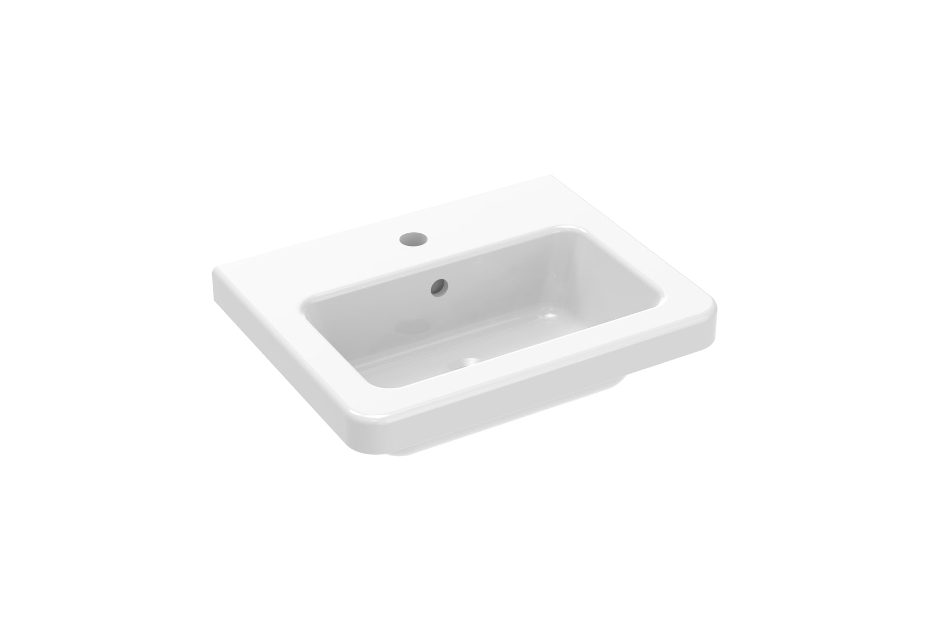 INDIGO 50x40cm washbasin 1TH