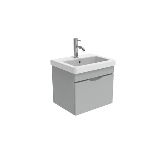 INDIGO 50cm 1 drawer wall mounted unit