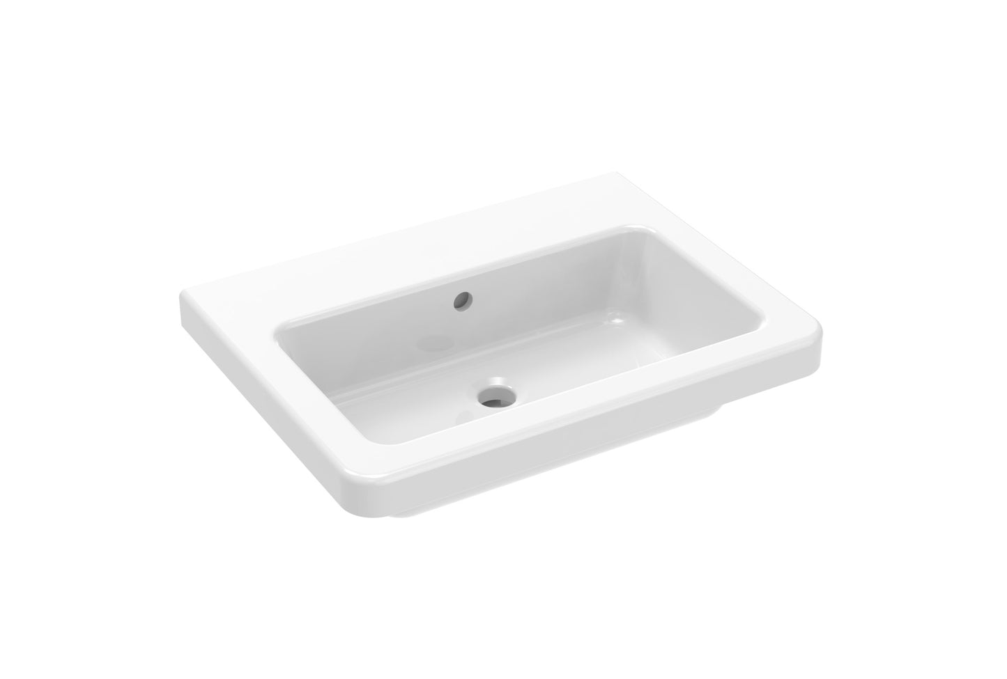 INDIGO 60x45cm washbasin 0TH