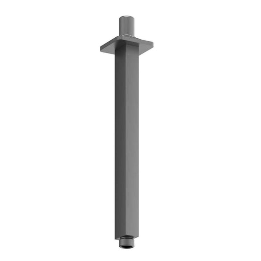 Zena Gunmetal Square Shower Ceiling Arm 250mm