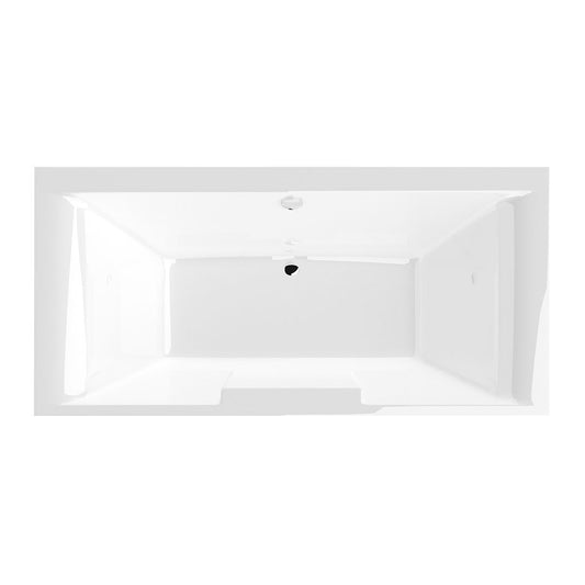Elegant Haven Iona 1700mm Square 0th Doubled Ended Bath