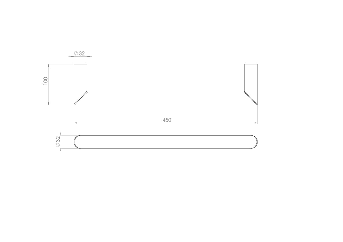 Saneux EMBER round electric towel rail - 12V - Various Sizes and Finishes