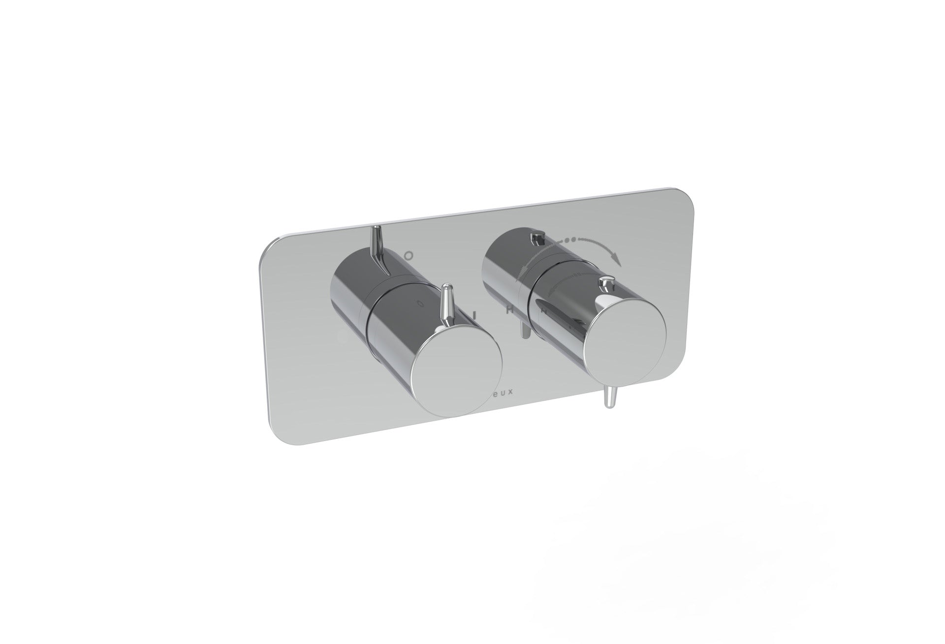 EDEN 1 way thermostatic shower valve kit in landscape