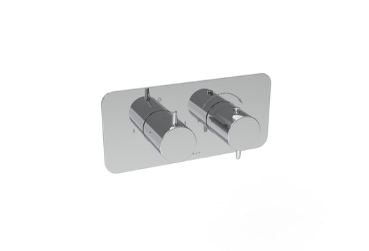 EDEN 2 way handles & plate finish kit in landscape (for ED020L)