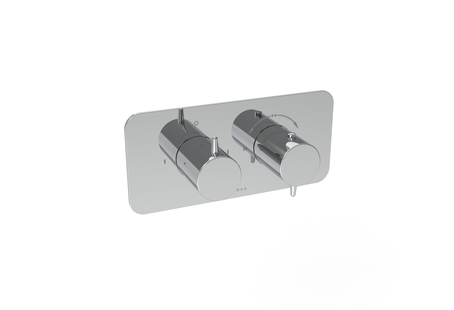 EDEN 2 way thermostatic shower valve kit in landscape