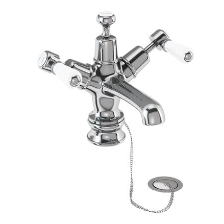 Kensington Regent Basin Mixer with Plug & Chain Waste