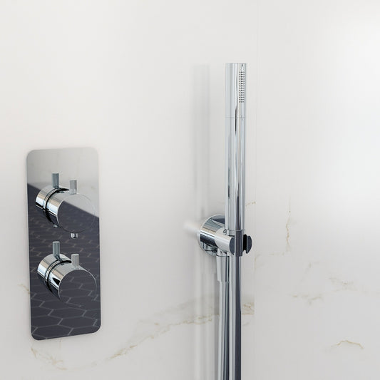 Solid brass single function handset