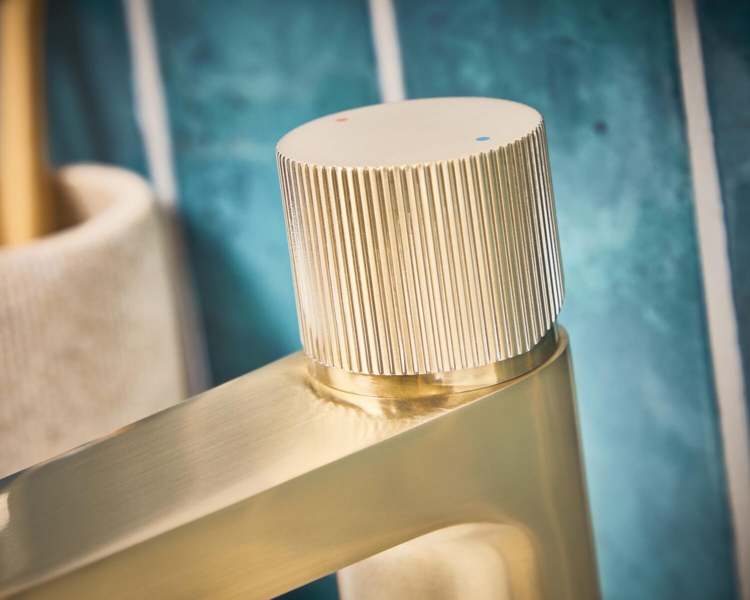 KOKO Mini Basin Mixer Brushed Brass