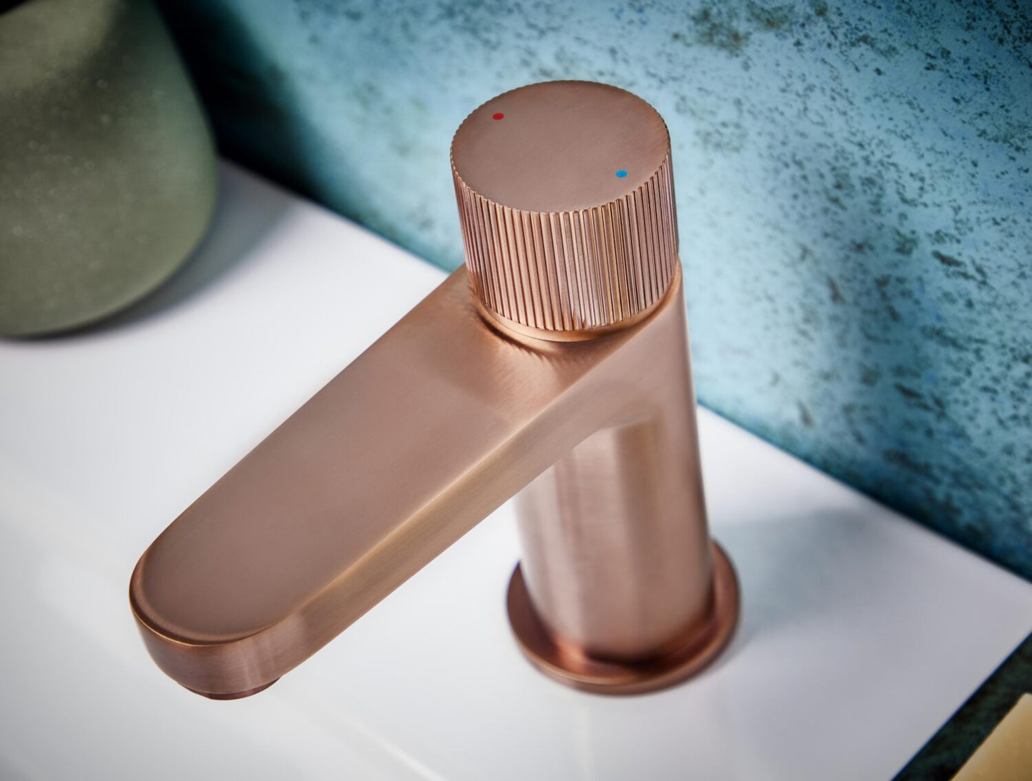 KOKO Mini Basin Mixer Brushed Bronze