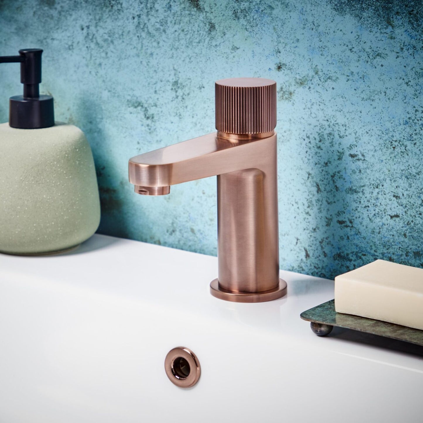 KOKO Mini Basin Mixer Brushed Bronze