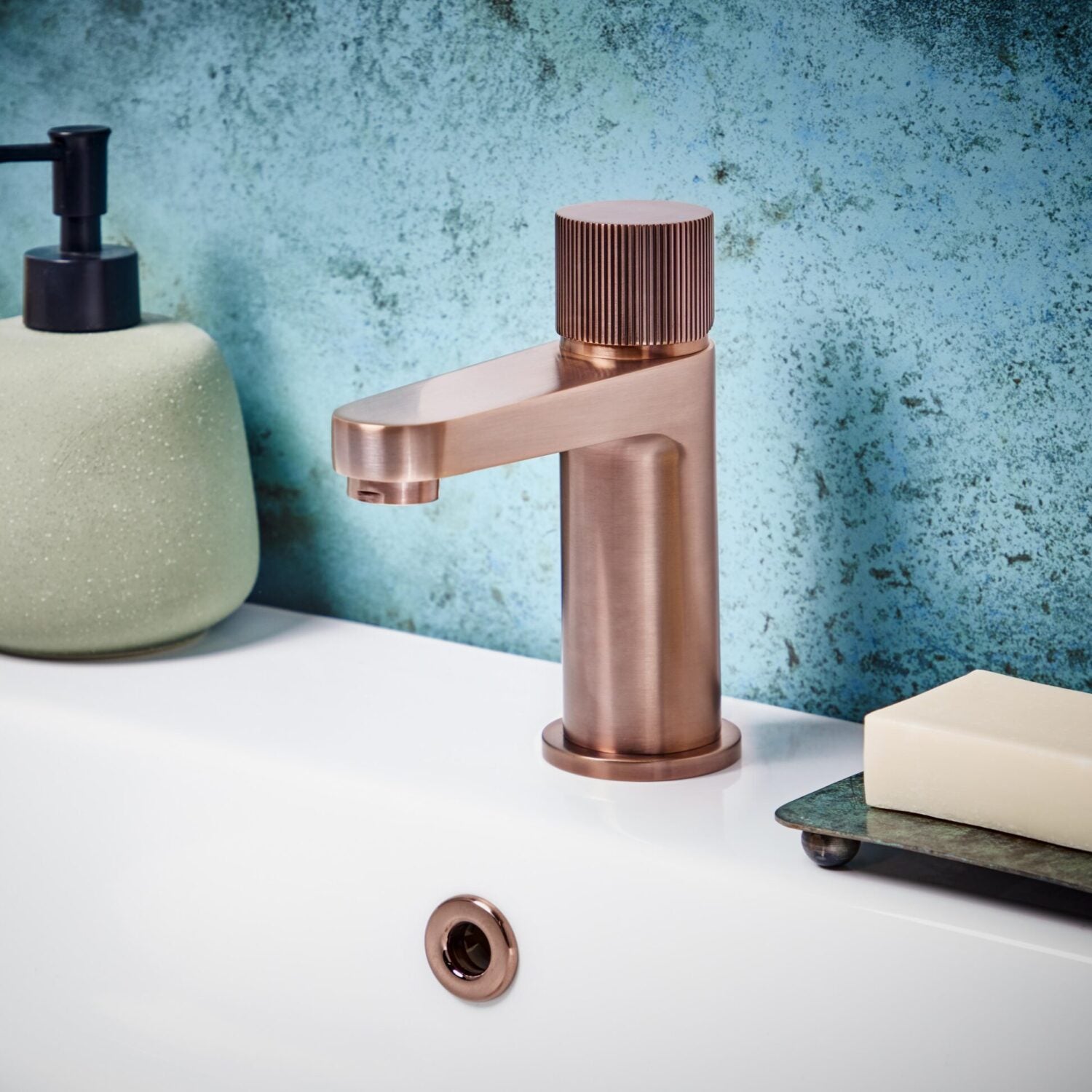 KOKO Mini Basin Mixer Brushed Bronze