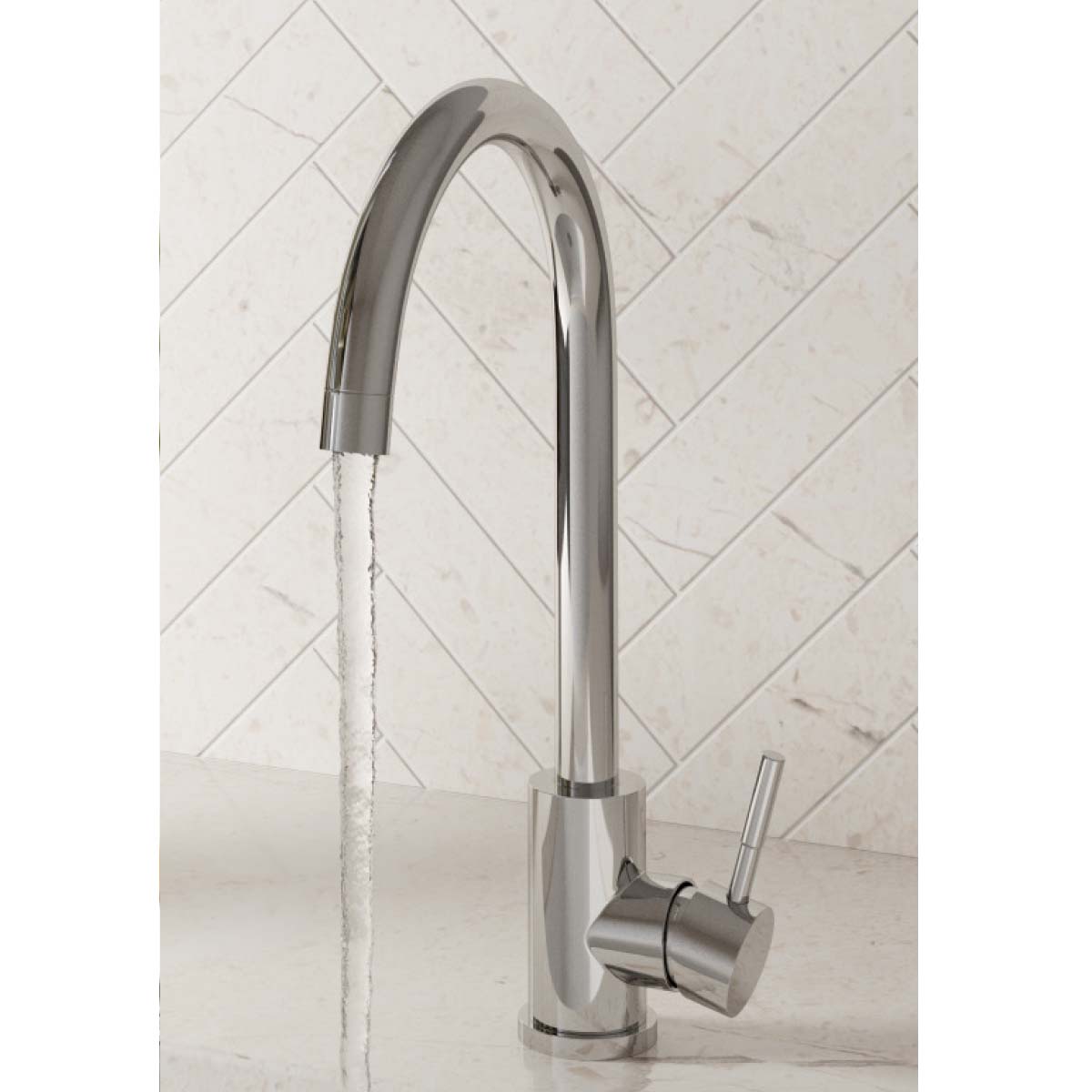 Manhattan Chrome Kitchen Mixer Tap