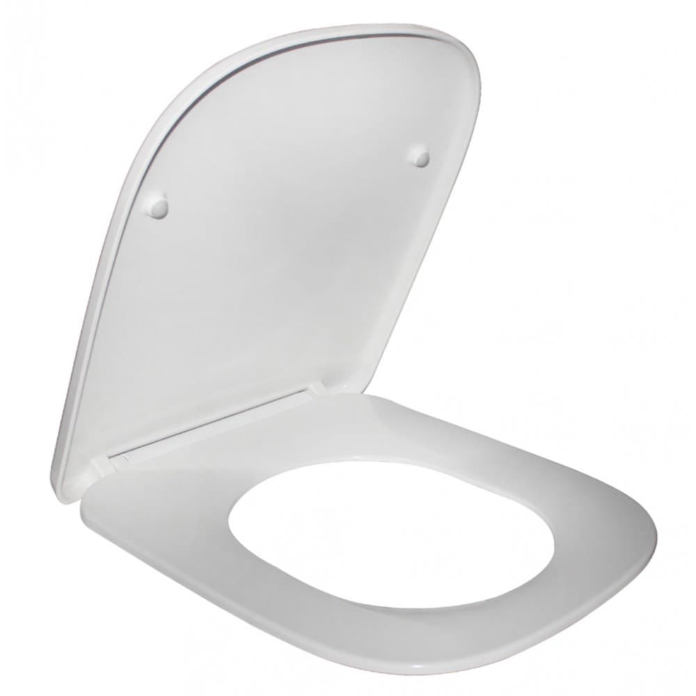 IMEX Grace White Slimline Soft Close Quick Release Duraplus Seat