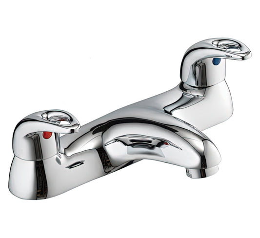 Imex Dv8 Chrome Deck Mount Bath Mixer Tap