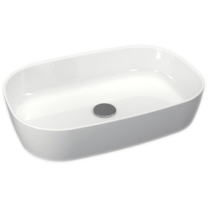 IMEX Grace White 540mm Countertop Bowl