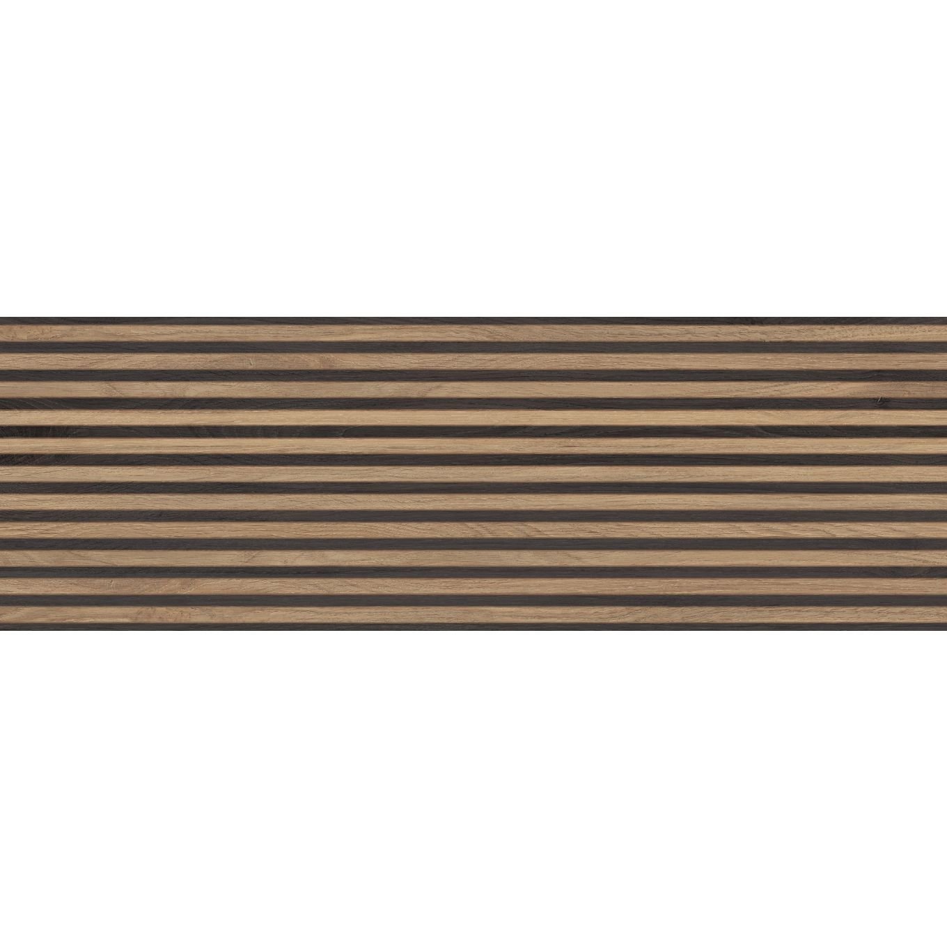 Ottoman Slatted Wood Matt Ceramic Tile 333x1000mm