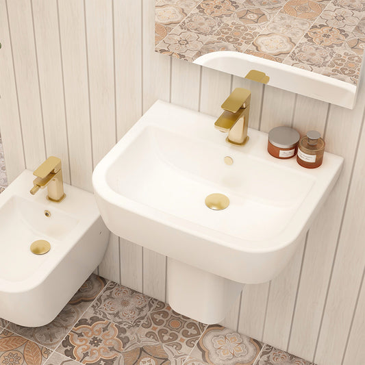 Half pedestal (suitable for 560mm basin)