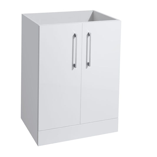 Elegant Haven Lomond 600 Floor Standing 2 Door Gloss White Unit