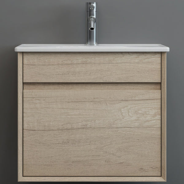 IMEX Alma Wall Hung Single Drawer Cabinet Basin and Worktop Not Included