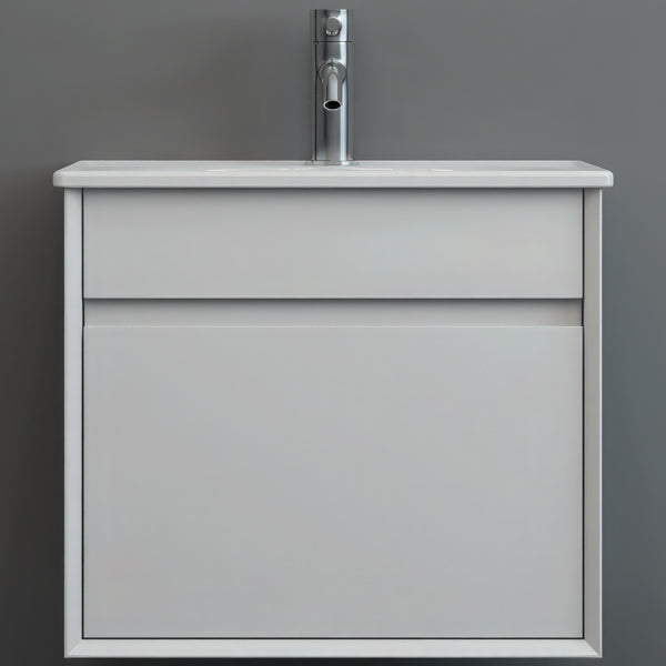 IMEX Alma Wall Hung Single Drawer Cabinet Basin and Worktop Not Included