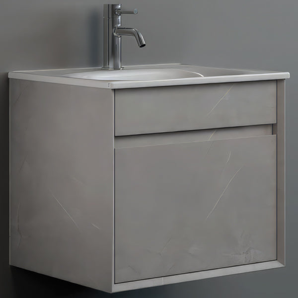 IMEX Alma Wall Hung Single Drawer Cabinet Basin and Worktop Not Included