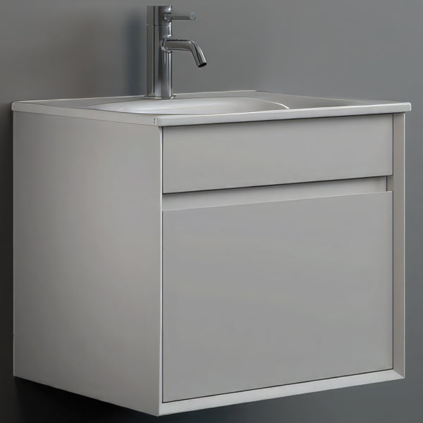 IMEX Alma Wall Hung Single Drawer Cabinet Basin and Worktop Not Included