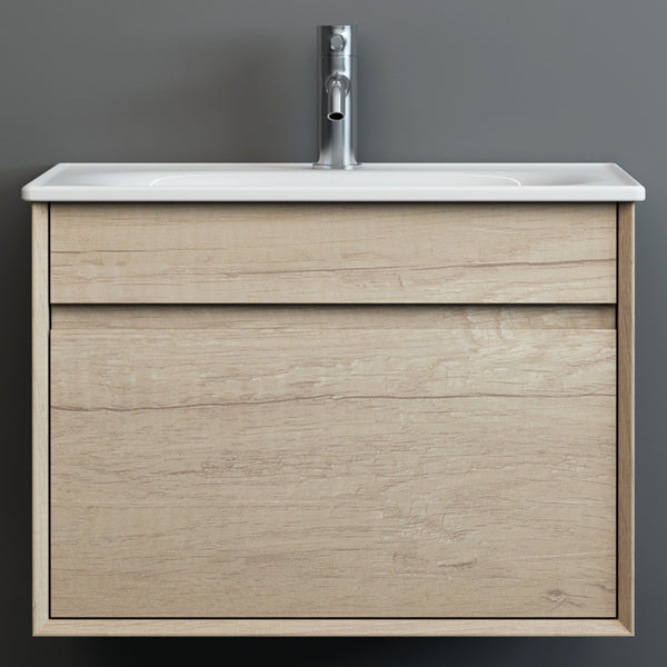 IMEX Alma Wall Hung Single Drawer Cabinet Basin and Worktop Not Included