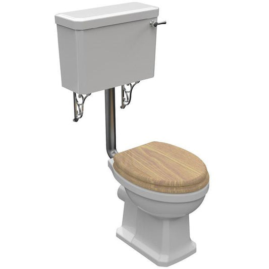 IMEX Wyndham Traditional Low Level White WC Set