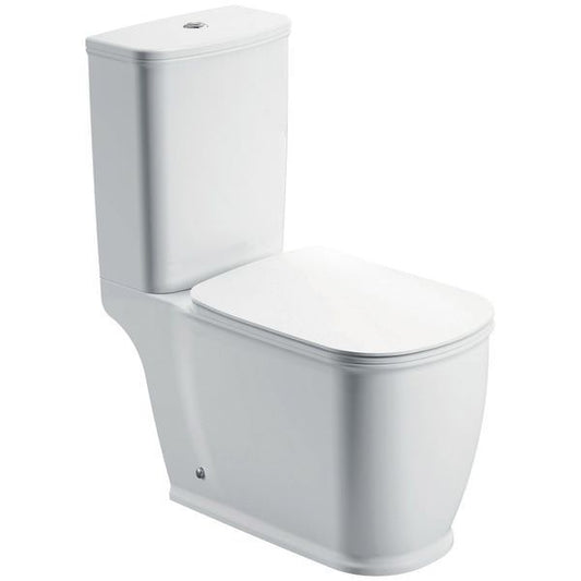 IMEX Liberty Close Coupled White WC Bowl With Cistern And Seat