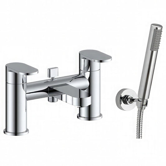 Imex Duro Chrome Bath Shower Mixer Tap With Handset