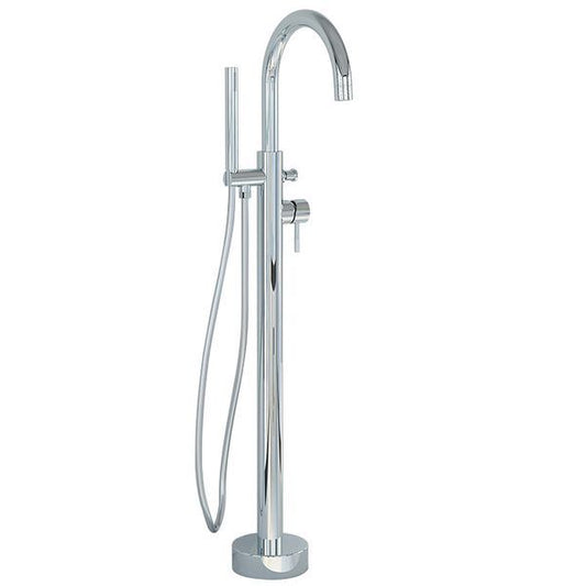 IMEX Ravine Floor Standing Bath Shower Mixer Tap With Hose And Handset