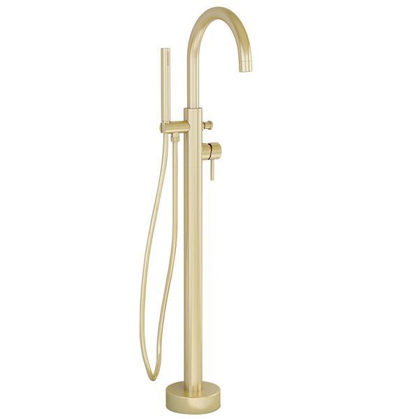 IMEX Ravine Floor Standing Bath Shower Mixer Tap With Hose And Handset