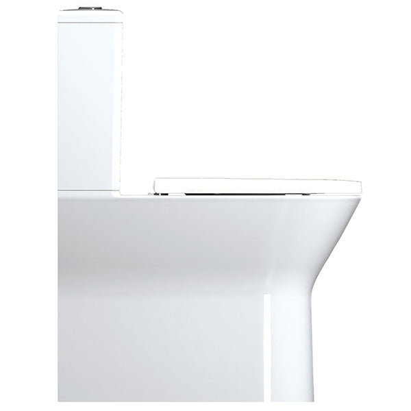 IMEX Blade 660mm Rimless Comfort Height Closed Back Close Coupled White Pan And Cistern