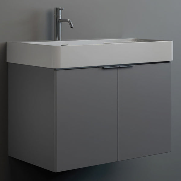 IMEX Blade Two Door Wall Hung Cabinet + Basin Included