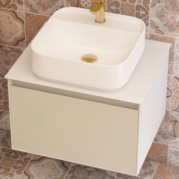 IMEX Essence Single Drawer Cabinet No Basin - Worktop Included