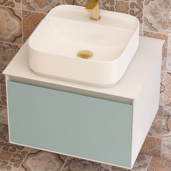 IMEX Essence Single Drawer Cabinet No Basin - Worktop Included