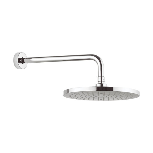 Fusion 250mm Round Fixed Head & 340mm Wall Arm