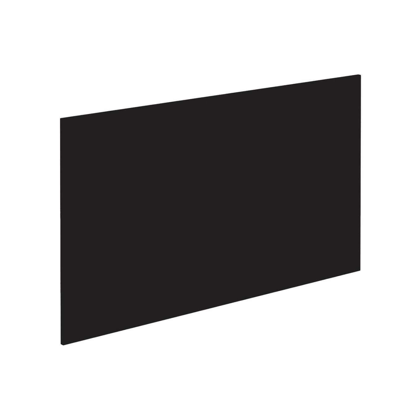 Newbury Matt Black End Bath Panel 800mm