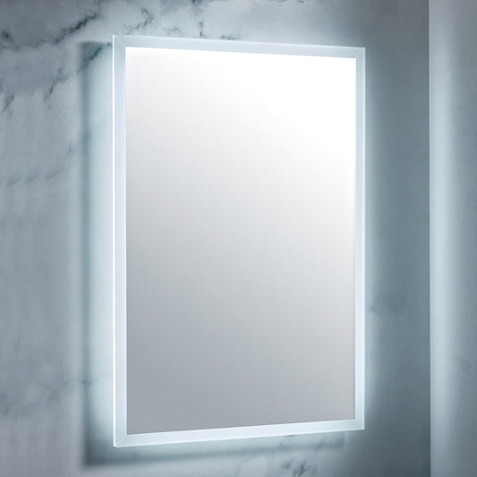 Mosca LED Mirror with Demister Pad and Shaver Socket 600x800mm