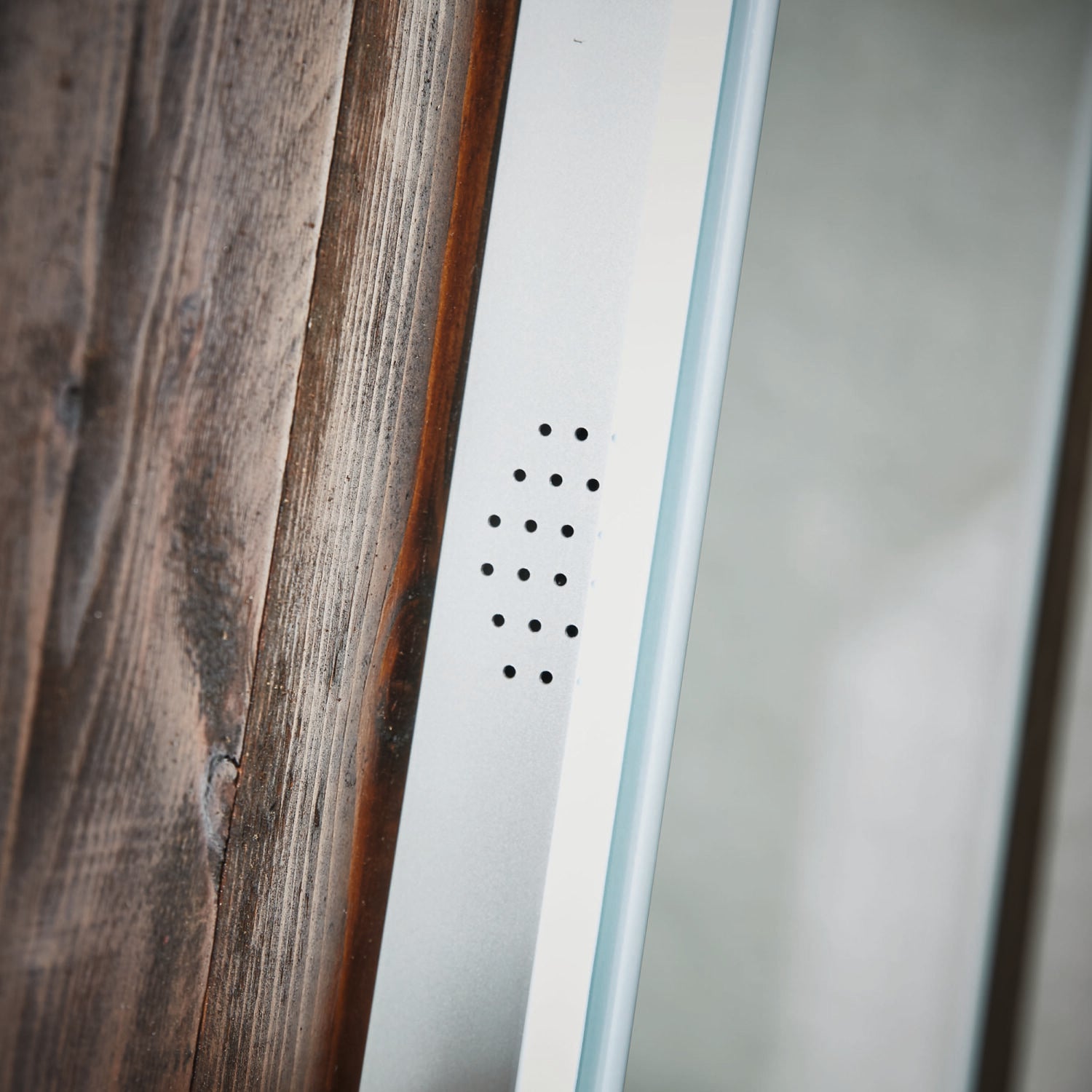 Mosca LED Mirror with Demister Pad and Shaver Socket and Bluetooth 500x700mm