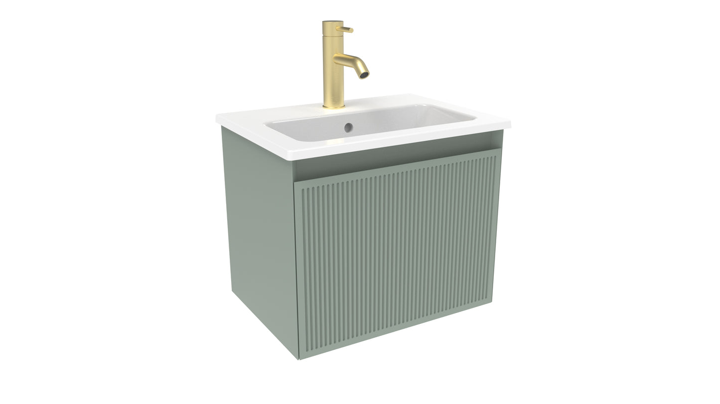 MONUMENT 50cm 1 drawer wall mounted unit