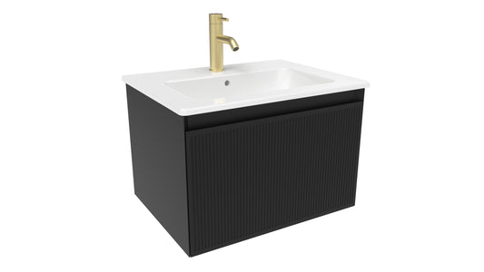 MONUMENT 60cm 1 drawer wall mounted unit