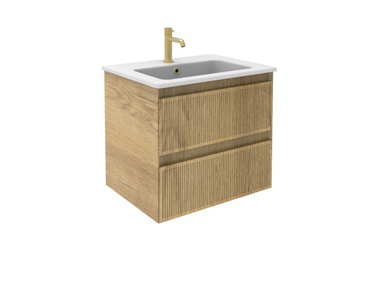 MONUMENT 60cm 2 Drawer Wall Mounted Unit