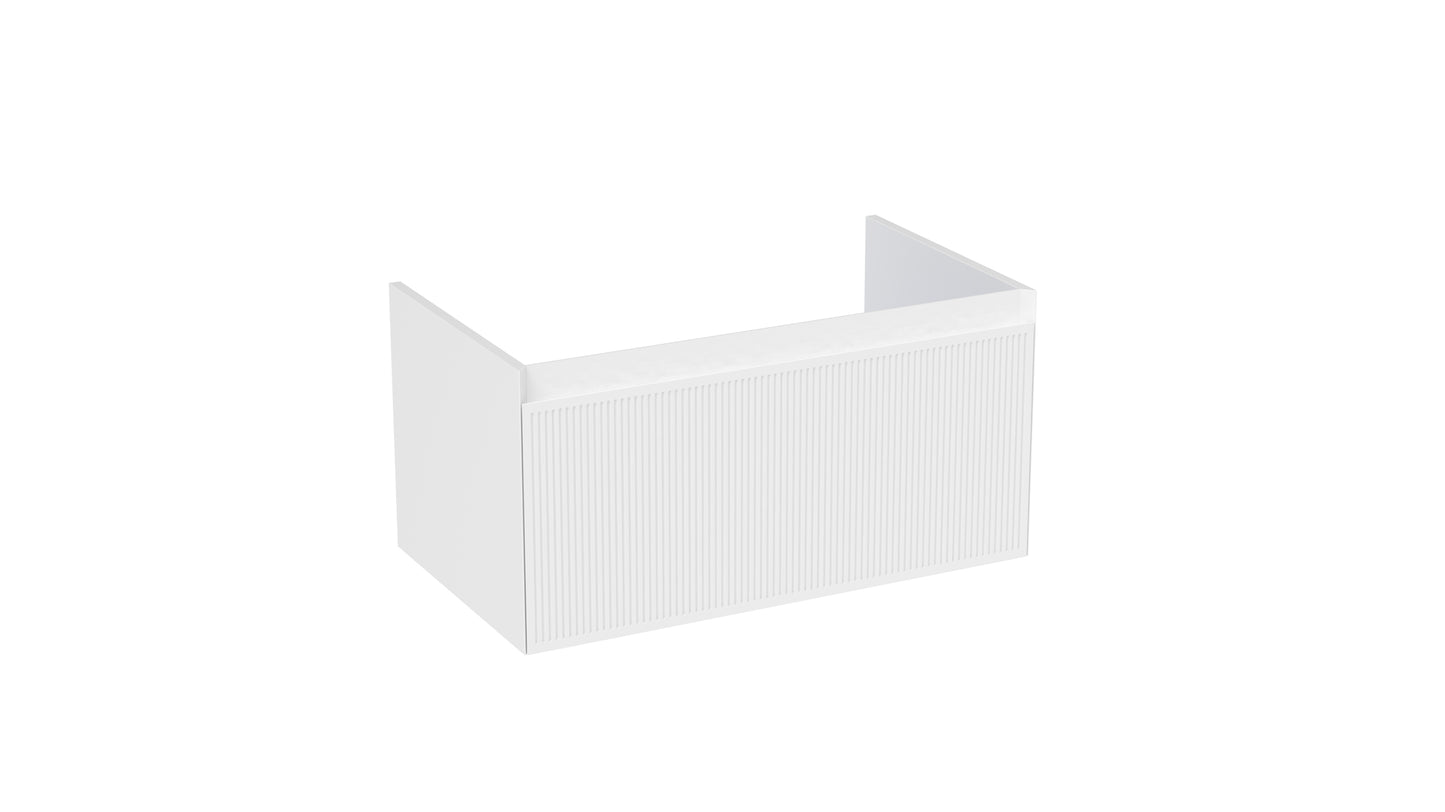 MONUMENT 80cm 1 drawer wall mounted unit