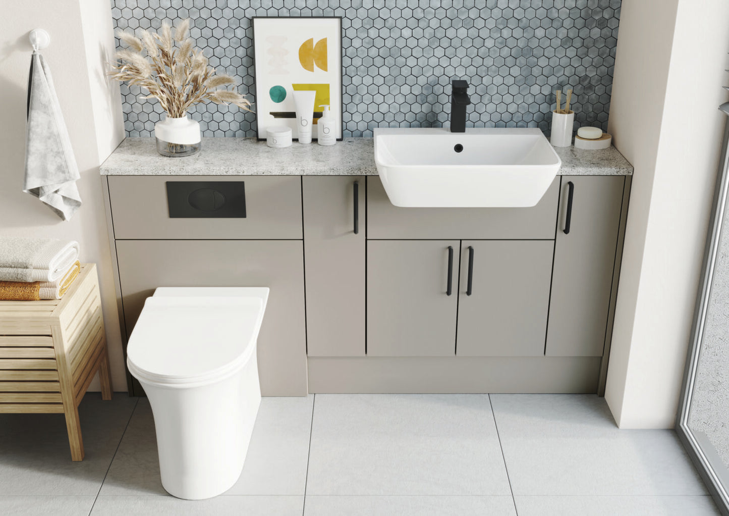 Lunar Semi Recessed Basin