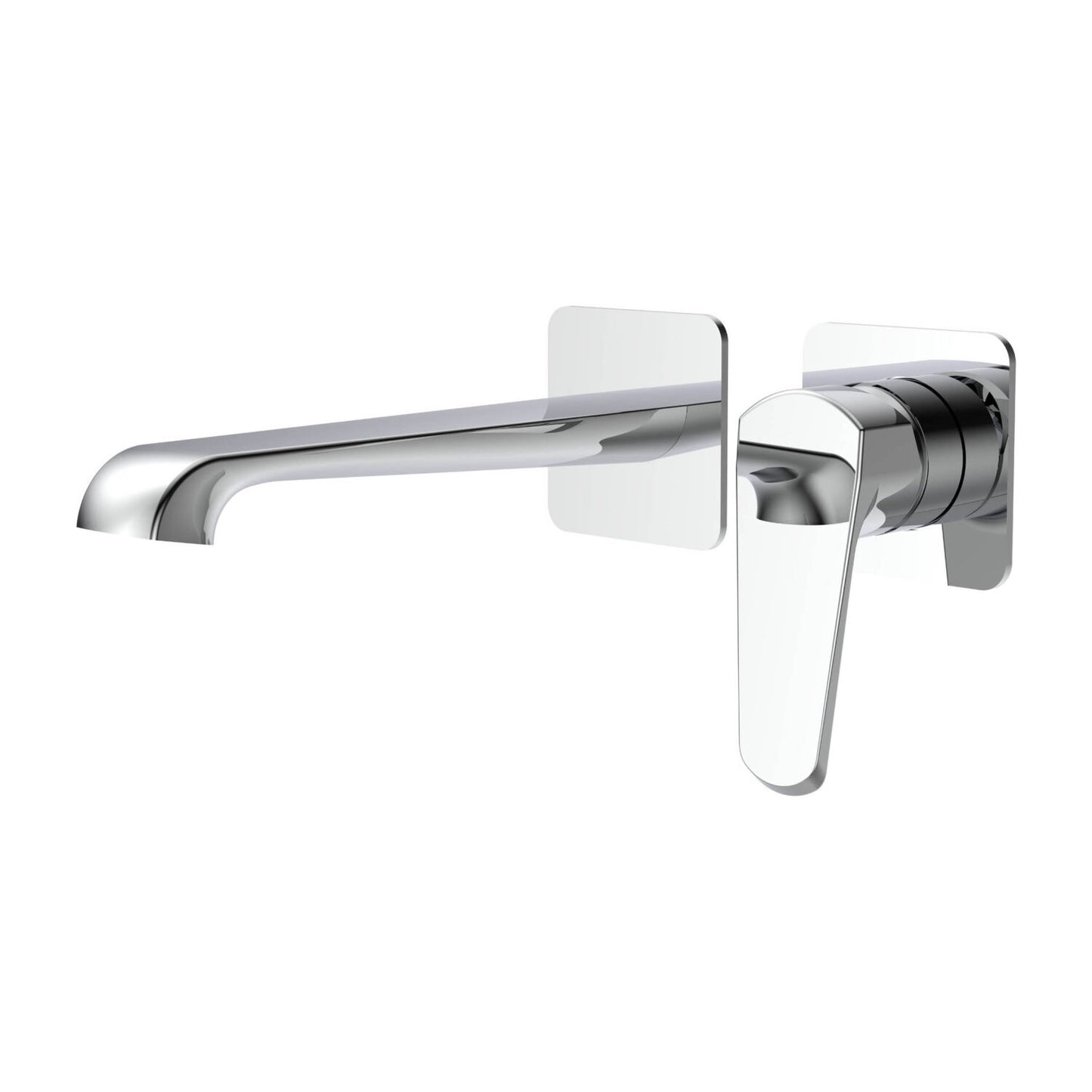 Montana Wall Mounted Bath Mixer Chrome